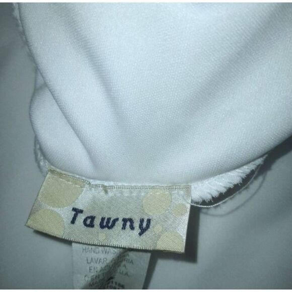 TAWNY WHITE & GOLD SEQUIN GOWN SZ.S EUC. - Picture 7 of 8